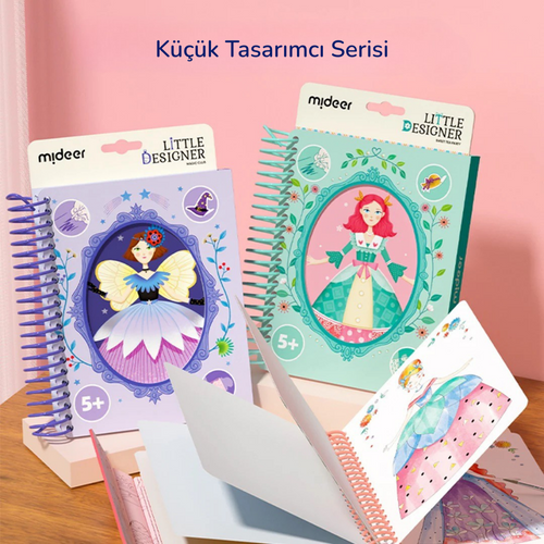 Minik Modacı - Çay Partisi Tasarım ve Aktivite Kitabı
