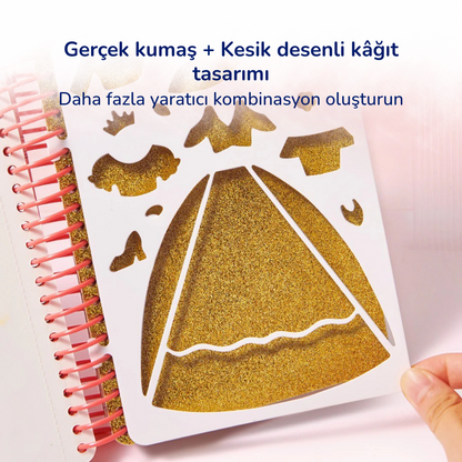 Minik Modacı - Çay Partisi Tasarım ve Aktivite Kitabı