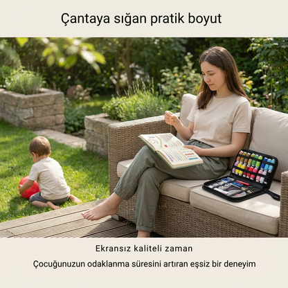 Çocuklar İçin Kumaş Dikiş Aktivite Kitabı